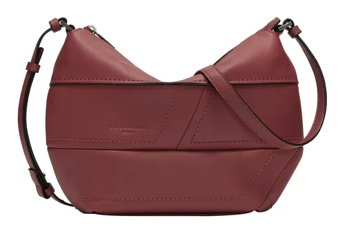 Hobo LIEBESKIND BERLIN "HOBO S EDDA CALF OPTIC", Damen, Gr. B/H/T: 34,5cm x 21cm x 9cm, lila (berry), Leder, Taschen