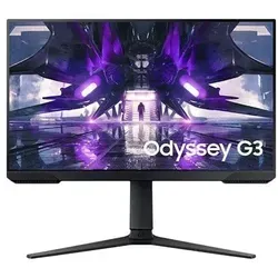 Samsung Monitor LS24AG320NUXEN - 24 Zoll FHD Monitor, 165 Hz Bildwiederholrate und 1 ms Reaktionszeit für flüssiges Gaming
