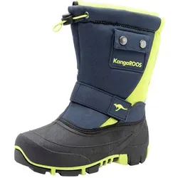 Winterstiefel KANGAROOS "Kanga-Bean II" Damen Gr. 28 - Wasserdichte Snowboots mit gepolstertem Schaft und praktischem Tunnelzug. Ideal für kalte Wintertage und sportliche Aktivitäten im Freien.