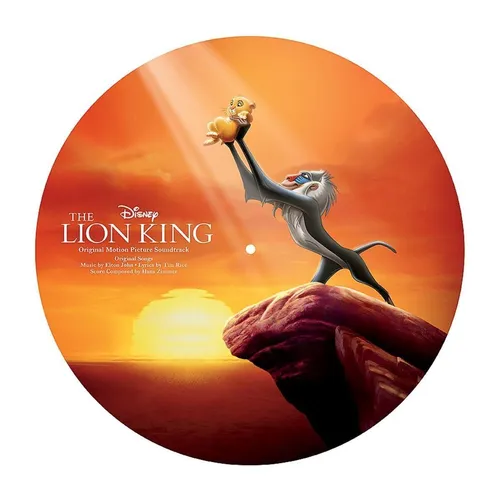Various Performers The Lion King (Vinyl) 12" Album Picture Disc - 12" Picture Disc-Edition des Original-Soundtracks von Disney, mit zeitlosen Melodien von Hanz Zimmer. Ideal für Sammler und Musikliebhaber!
