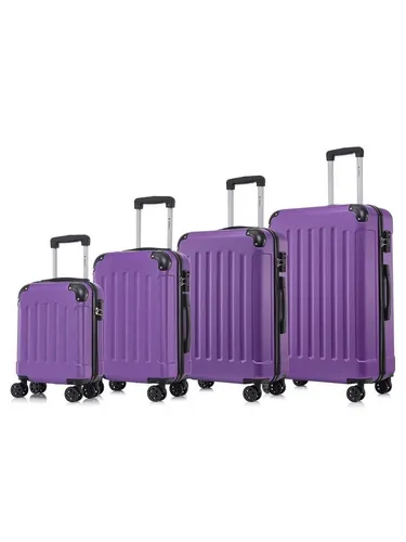 yonsly Premium Reisekoffer Set mit TSA-Schloss und YKK-Reißverschluss - 4-teiliges Hartschalen-Kofferset mit robusten 360°-Doppelrollen für mühelose Mobilität. Ideal für Reisen, bietet hohe Stabilität und Langlebigkeit. Perfekt für alle Airline-Vorgaben.