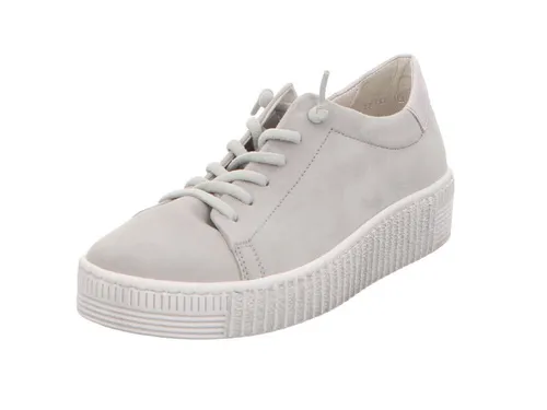 Gabor Damen Low-Top Sneaker - Bequeme Freizeitschuhe mit Wechselfußbett - Damen-Sneaker mit Best Fitting und flacher Plateausohle, ideal für den Alltag und garantiert höchsten Tragekomfort.