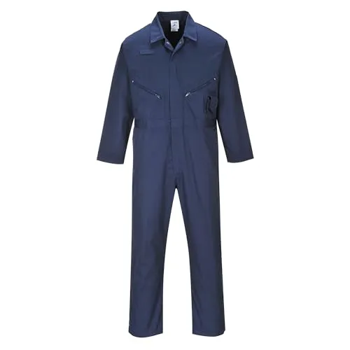 Overall C813 Liverpool von Portwest - Arbeits- & Schutzkleidung mit hochwertigem sanforisiertem Gewebe, 8 praktischen Taschen und 40+ UPF UV-Schutz für maximalen Komfort und Sicherheit bei der Arbeit.
