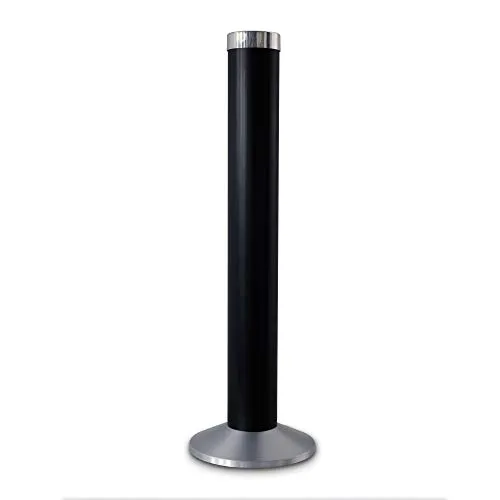 SZ-Metall Aschenbecher 29605, Standascher aus Aluminium, 0,6 Liter, schwarz - Kommerzielle Aschenbecherbehälter, stabiler und korrosionsbeständiger Standascher aus Aluminium, ideal für Innen- und Außenbereiche, leicht zu reinigen mit entnehmbarem Aschereinsatz.