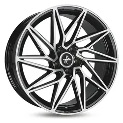 Keskin KT20 Alufelge 8.5 x 19 Zoll für BMW - Sportliche 19 Zoll Alufelge in Schwarz frontpoliert, ideal für BMW E46, E90, E92 und E60. Hohe Traglast von 690 kg für optimales Fahrverhalten.