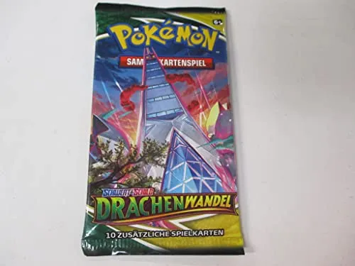 Drachenwandel Booster (Duraludon) - Pokémon TCG - TCG Sammlungen & Lots, spannende Booster-Edition mit Duraludon für Sammler und Spieler ab 6 Jahren, ideal für Pokémon-Fans!