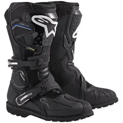 Alpinestars Toucan Goretex Endurostiefel Schwarz Größe 12 (47) - Motorradstiefel mit Goretex-Technologie, wetterfest und atmungsaktiv für komfortable Fahrten bei jedem Wetter.