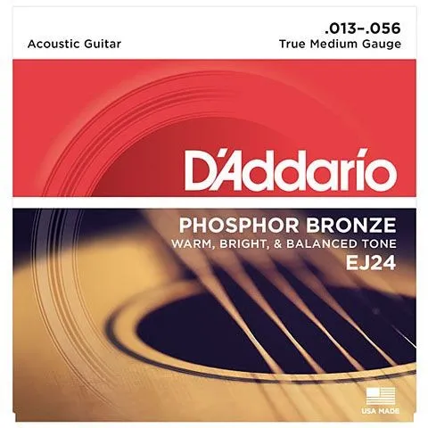 Saiten Westerngitarre D'Addario EJ24 .013-056 Gitarren Saiten Gitarrensaiten NEU