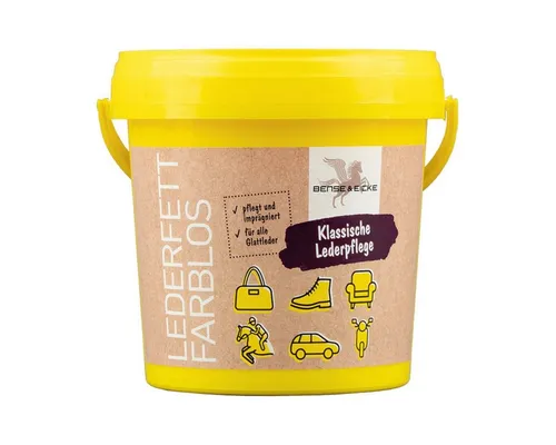 Bense & Eicke Lederfett farblos 1000 ml Lederfett (Packung)