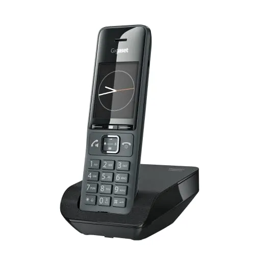 Gigaset Comfort 520 - Elegantes DECT-Telefon mit brillanter Audioqualität - Festnetztelefon mit edlem Design, 2,2" Farbdisplay und Komfort-Anrufschutz für 150 Nummern - Ideal für Zuhause oder Homeoffice.