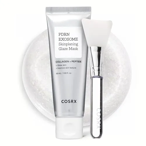 COSRX PDRN Exosome Glaze Mask für strahlende Haut - Innovative Overnight Maske mit PDRN & Exosomen für intensive Feuchtigkeit und einen strahlenden Teint. Ideal zur Pflege müder Haut, fördert die Hauterneuerung und verbessert die Elastizität.