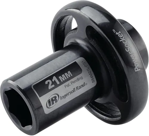 Ingersoll Rand S64M21L-PS1 Profi-Steckschlüsselset - PowerSocket, 21mm, 1/2''-Antrieb erhöht Drehmoment, langlebiges Werkzeug