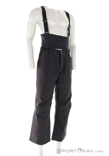 Scott Ultimate Dryo Ripstop Herren Skihose – Schwarz – Größe S - Hochwertige gefütterte Skihose mit abnehmbarem Latz und verstellbaren Trägern. Strapazierfähiges Ripstop-Material und strategische Belüftung für optimalen Komfort auf der Piste.