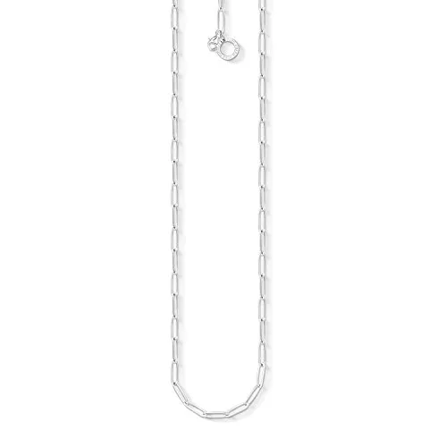 Thomas Sabo Unisex Charm-Kette 925 Sterling Silber - Elegante Charm-Kette aus 925er Sterlingsilber, perfekt kombinierbar mit individuellen Charm-Anhängern für unzählige Gestaltungsmöglichkeiten. Ideal als persönliches Geschenk für jeden Anlass.