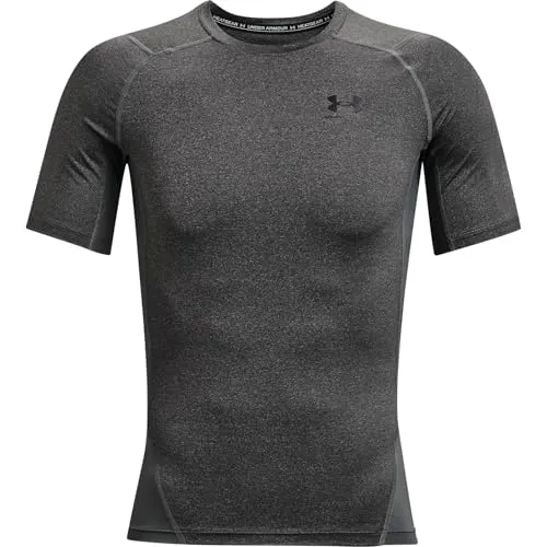 Under Armour HG Fitted T-Shirt grau, 2XL Herren