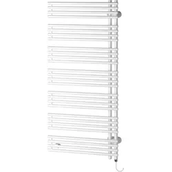 Kermi Badheizkörper Diveo-E 1700x600 mm, 800 W, weiß - Eleganter Elektroheizkörper für Bad, 1700 x 600 mm, sorgt für angenehme Wärme und bietet Platz für Handtücher. Flexibel in der Anschlusstechnik und ideal für den Elektrobetrieb.