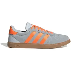 Adidas Damen BREAKNET Sleek Shoes - Halo Blue/Lucid Orange, 38 EU - Stylische Sneakers mit regulärer Passform, aus hochwertigem Leder und Synthetik. Ideal für den Alltag, mit atmungsaktivem Futter und rutschfester Gummiaußensohle.