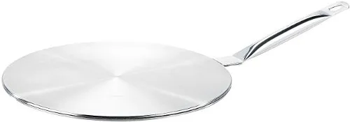 Rosenstein & Söhne Adapter Induktion: Universal-Adapterplatte für Induktionskochfelder, 24 cm (Adapterplatte Induktion, Adapter für Töpfe, Pfanne)