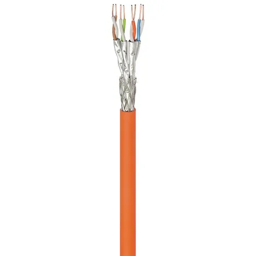 GOOBAY 91888 - Cat.7a Verlegekabel S/FTP PiMF, 100 m - Verlegekabel, CAT 7A, 100 m, mit doppelter Schirmung für optimale Signalübertragung bis 1000 MHz, ideal für PoE-Anwendungen in Innenräumen.