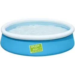 Bestway My First Fast Set™ Kinderpool 152 x 38 cm – schneller Spaß im Garten - Selbstaufbauender Kinderpool mit 477 Liter Wasserinhalt. Robustes, 3-lagiges Material sorgt für Langlebigkeit und sicheres Spielen. Ideal für unbeschwerte Sommertage im Freien.