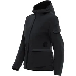 Dainese Centrale Absoluteshell Pro wasserdichte Damen Motorrad Textiljacke, schwarz, Größe 46
