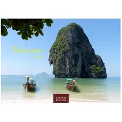 Thailand 2026 Kalender - Hochwertiger Wandkalender im großen Format 35x50cm - Kalender mit 14 Seiten, ideal für Asien-Liebhaber. Erleben Sie die Schönheit Thailands jeden Monat neu!