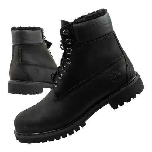 Timberland Mens 6 Inch Lace UP Waterproof Boot - Schwarz, Größe 11 - Winterschuhe für Herren, wasserdicht und mit Anti-Fatigue-Fußbett für ultimativen Komfort bei jedem Wetter.