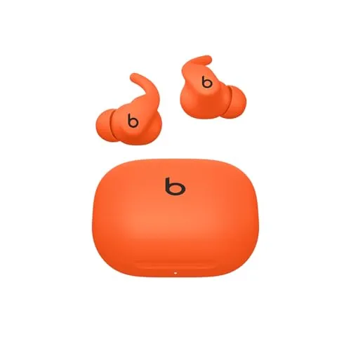Apple Powerbeats Fit - Wireless Workout Earbuds - Kopfhörer mit Noise-Cancelling und ultimativem sicheren Sitz, perfekt für intensives Training und aktive Lebensstile in auffälligem Spark Orange.