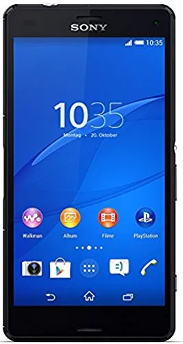 Sony Xperia Z3 Compact LTE Smartphone - Simlockfreies Handy mit 20,7 MP Kamera, kompaktem 4,6" HD-Display und bis zu 2 Tagen Akkulaufzeit – ideal für unterwegs!