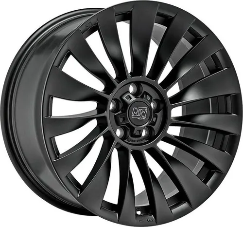 MSW 37T Alufelge für Tesla Model 3 - 8,5x19 Zoll, Gloss Black - Felgen für Tesla Model 3, 8,5 Zoll Breite, stilvolles Gloss Black Finish, perfekt für sportliches Fahren und verbessertes Fahrverhalten.
