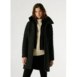 Pepe Jeans Steppmantel SANN LONG wasserabweisend, mit Innenverschluss schwarz XS (34)