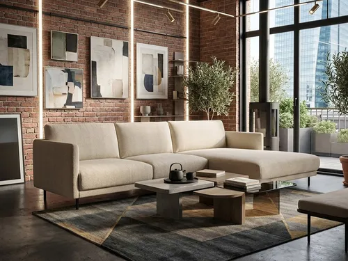 Ecksofa Rolf Benz freistil 133 mit Recamiere rechts - Modernes, zweiteiliges Ecksofa in Hellelfenbein, ideal für stilvolle Wohnräume. Mit komfortabler Kaltschaum-Polsterung und robustem Polyesterbezug.