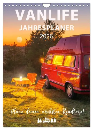 Mario Weigt | Vanlife Jahresplaner (Wandkalender 2026 DIN A4 hoch), CALVENDO...