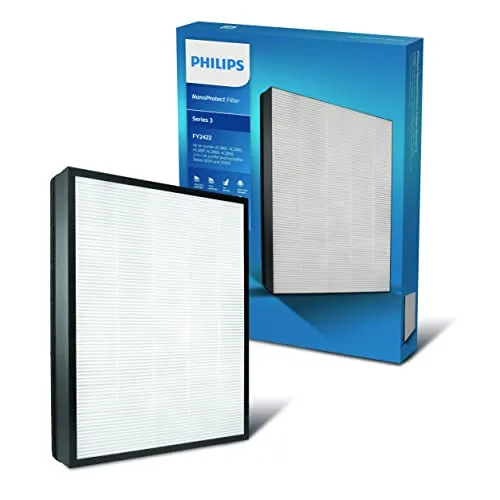 Philips Series 2000 NanoProtect-Filter – Aktivkohlefilter für saubere Luft - Ersatzteile & Zubehör für Heizen & Kühlen: Entfernt 99,97 % der Allergene und hat eine Nutzungsdauer von bis zu 24 Monaten – ideal für Allergiker!