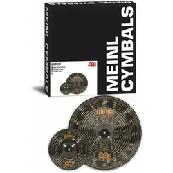 Meinl CCD-CS3 Classics Custom Dark Set - Zubehör für Schlaginstrumente mit explosivem Sound und hoher Lautstärke, hergestellt in Deutschland aus 100% erneuerbarer Energie.