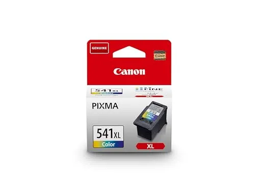 Canon Originaltinte CL-541, Standardgröße, Farbpatrone - Tintenpatronen für Tintenstrahldrucker mit bis zu 400 Seiten Reichweite. Original Canon Tinte für langlebige und hochwertige Druckergebnisse, ideal für brillante Fotos.