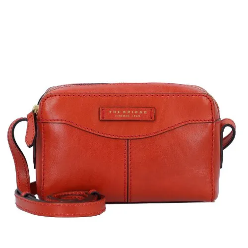 The Bridge Gloria Umhängetasche rot 04370501-L1 - Handtaschen aus hochwertigem Rindsleder, stilvolles Design in lebhaftem Rot für einen eleganten Auftritt