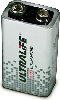 Ultralife U9VLJPFP - 9V Power Cell Lithium Batterie 9V 1200mAh (Folie)