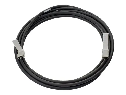 HPE 720199-B21 Direktanschlusskabel - Hochwertiges Netzwerkkabel 3m, ideal für schnelle Verbindungen mit QSFP+ Stecker, unterstützt hohe Betriebstemperaturen bis 70 °C, perfekt für HPE Aruba Systeme.
