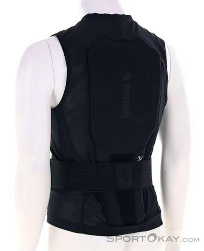 Sweet Protection Back Protector 2.0 Herren Protektorenweste - Schwarz - S - Hochwertige Protektorenweste mit 3S Protection Technology für optimalen Komfort und Schutz. Atmungsaktives Material und individuelle Passform durch verstellbaren Bund. Ideal für aktive Sportler.