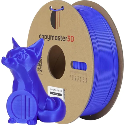 Copymaster3D PLA Filament for 3D Printer, 1.75 mm, Blue (PLA, 1.75 mm, 1000 g, Blau) (12369)