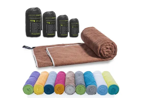 LightDry Reisehandtuch LightDry Reisehandtuch – Leichtes Mikrofaser-Sport und Strandhandtuch, Sport, Strand & Badehandtuch