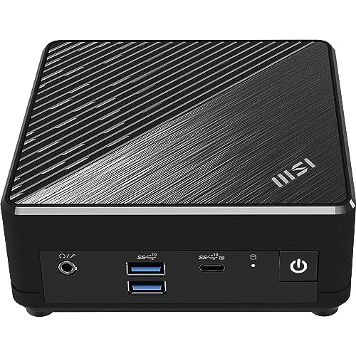 MSI Cubi N ADL N100 Mini-PC - Kompakter Mini-PC mit Intel N100 Prozessor, 4 GB RAM und 128 GB SSD. Ideal für Büroanwendungen und Home Office mit Windows 11 Pro.