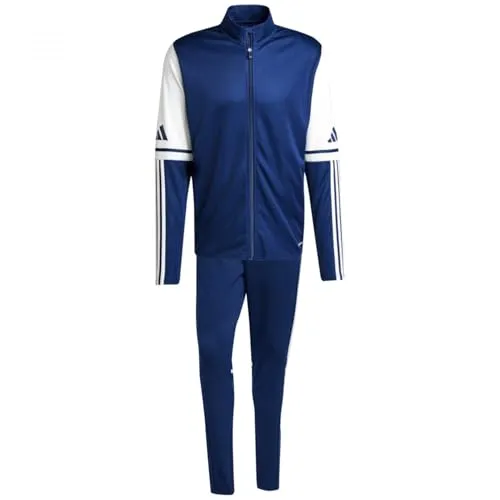 adidas Herren Trainingsanzug Squadra 25 blau M - Trainingsbekleidung für Fußball, ausgestattet mit Aeroready-Technologie für optimale Feuchtigkeitsregulation und hohen Tragekomfort.