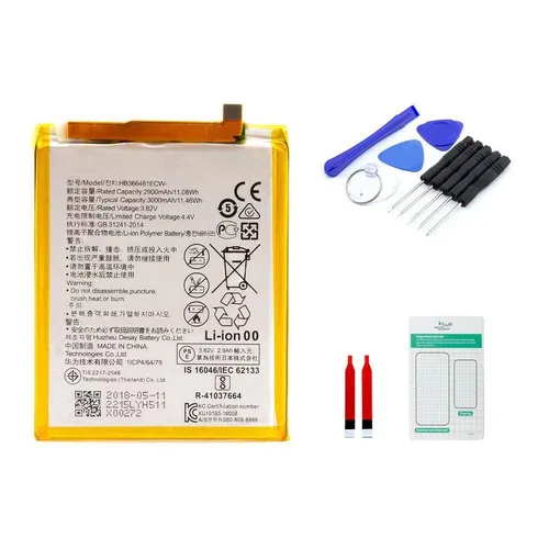 Huawei P9 Akku - Reparaturset - Hochwertiger Akku für Huawei P9 zur einfachen und effektiven Reparatur. Mit passendem Werkzeug und Anleitung für unkomplizierten Austausch und verlängerte Nutzungsdauer.