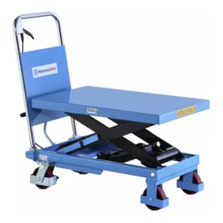 Hanselifter mobiler Scherenhubtischwagen SPA500 - 500kg Tragkraft - Transportgeräte & Rampen: Ergonomischer Scherenhubtischwagen mit stabiler Konstruktion, ideal zum einfachen Heben und Bewegen schwerer Lasten bis 500kg.