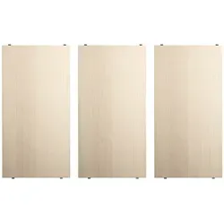 String - Regalboden 58 x 30 cm (3er-Pack), Esche