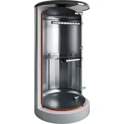 Liter Junkers Bosch Pufferspeicher Stora BH 1000-6 ERZ 1B, silber 1000