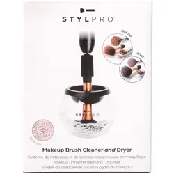 STYLPRO Makeup Brush Cleaner & Dryer Original - Pinselreiniger für eine schnelle und hygienische Reinigung. Reinigt und trocknet Make-up Pinsel in Sekunden, schützt die Haut vor Bakterien und sorgt für optimale Hygiene.
