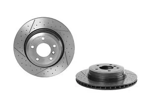 BREMBO Bremsscheibe COATED DISC LINE - 09.C246.11 für BMW 3 Touring E91 - Hochwertige Bremsscheibe von BREMBO, optimiert für verbesserte Bremsleistung und Langlebigkeit, ideal für sportliche Fahrweise.